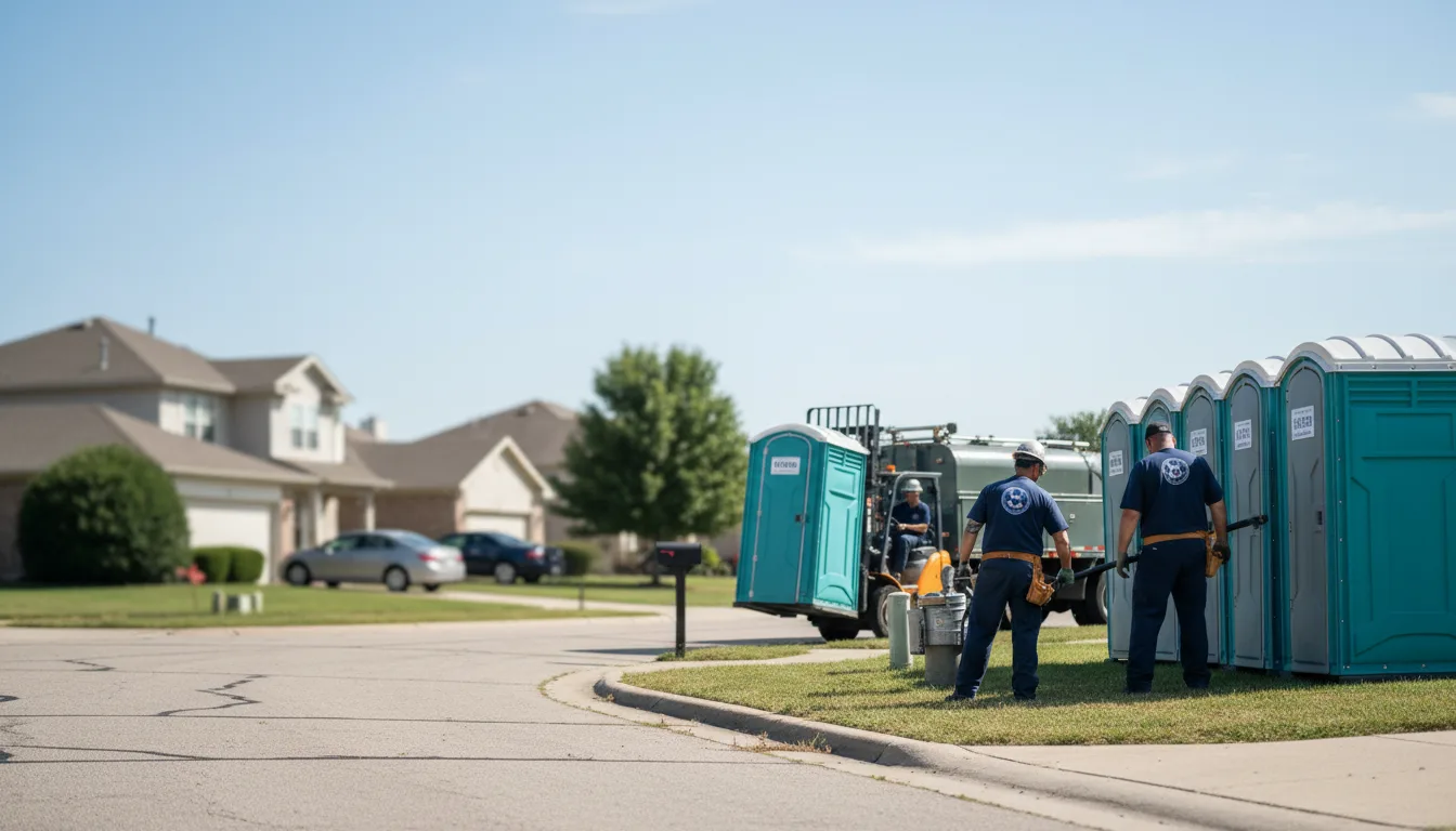 Porta Potty Rental in Newark, MO near me